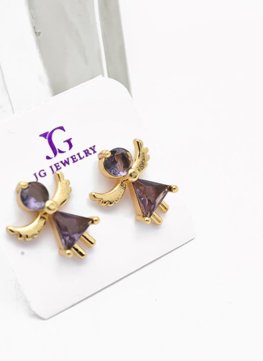 ARETES RODIO MARCA XUPING MICROCIRCONES /YSX