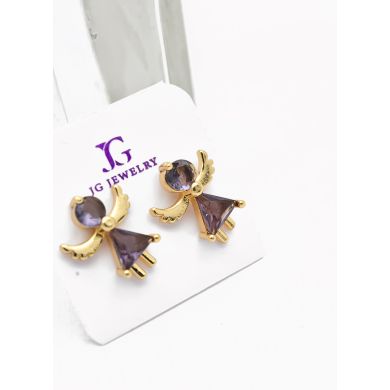 ARETES RODIO MARCA XUPING MICROCIRCONES /YSX