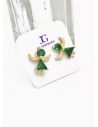 ARETES RODIO MARCA XUPING MICROCIRCONES /YSX