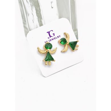 ARETES RODIO MARCA XUPING MICROCIRCONES /YSX