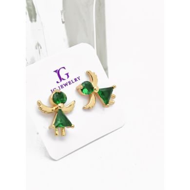 ARETES RODIO MARCA XUPING MICROCIRCONES /YSX