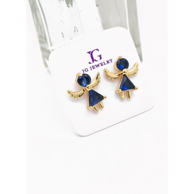 ARETES RODIO MARCA XUPING MICROCIRCONES /YSX