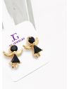 ARETES RODIO MARCA XUPING MICROCIRCONES /YSX