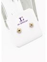 ARETES RODIO MARCA XUPING MICROCIRCONES /YSX
