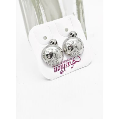 ARETES RODIO MARCA XUPING MICROCIRCONES /YSX