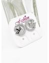 ARETES RODIO MARCA XUPING MICROCIRCONES /YSX