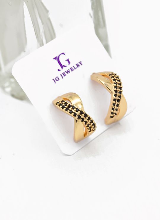 ARETES RODIO MARCA XUPING MICROCIRCONES /YSX