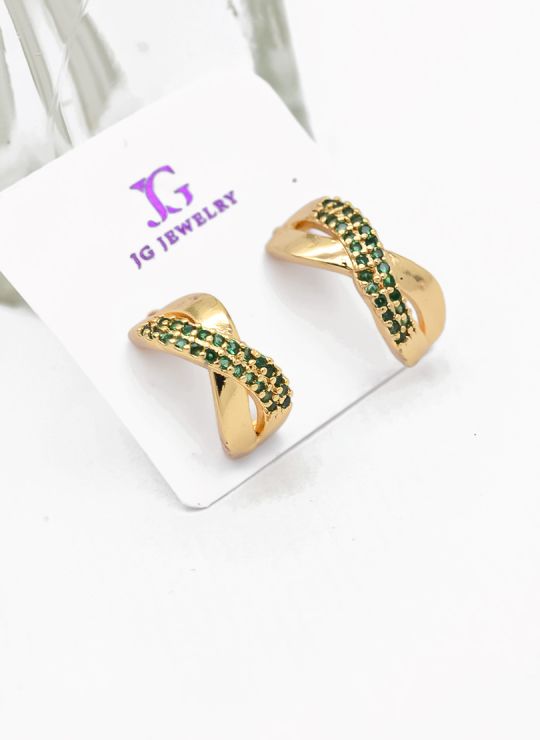 ARETES RODIO MARCA XUPING MICROCIRCONES /YSX
