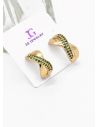 ARETES RODIO MARCA XUPING MICROCIRCONES /YSX