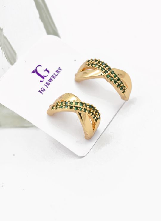 ARETES RODIO MARCA XUPING MICROCIRCONES /YSX