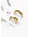 ARETES RODIO MARCA XUPING MICROCIRCONES /YSX