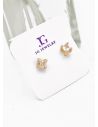 ARETES RODIO MARCA XUPING MICROCIRCONES /YSX