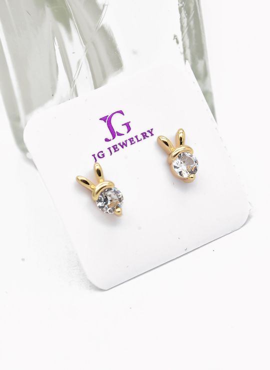 ARETES RODIO MARCA XUPING MICROCIRCONES /YSX