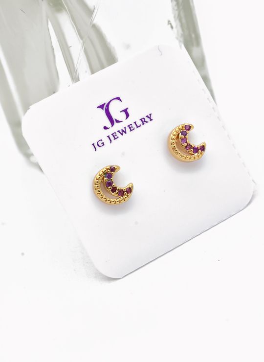 ARETES RODIO MARCA XUPING MICROCIRCONES /YSX