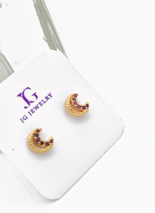 ARETES RODIO MARCA XUPING MICROCIRCONES /YSX