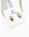 ARETES RODIO MARCA XUPING MICROCIRCONES /YSX