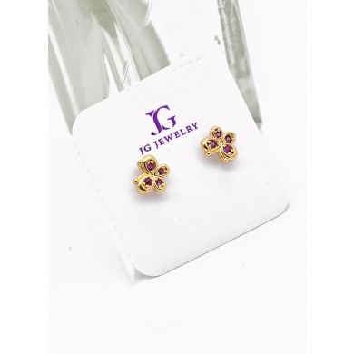 ARETES RODIO MARCA XUPING MICROCIRCONES /YSX