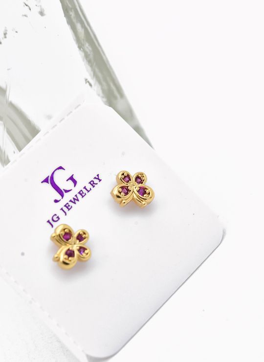 ARETES RODIO MARCA XUPING MICROCIRCONES /YSX