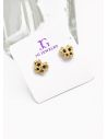 ARETES RODIO MARCA XUPING MICROCIRCONES /YSX