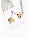 ARETES RODIO MARCA XUPING MICROCIRCONES /YSX