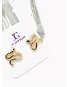 ARETES RODIO MARCA XUPING MICROCIRCONES /YSX