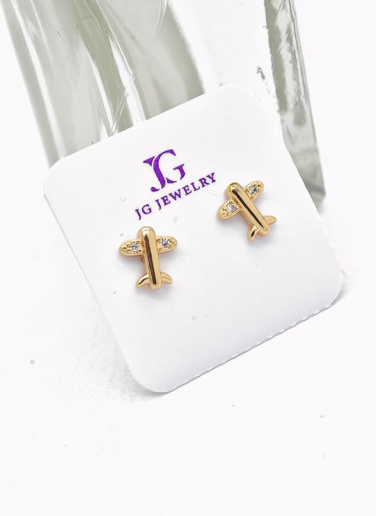 ARETES RODIO MARCA XUPING MICROCIRCONES /YSX