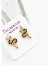 ARETES RODIO MARCA XUPING MICROCIRCONES /YSX
