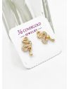 ARETES RODIO MARCA XUPING MICROCIRCONES /YSX