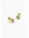ARETES RODIO MARCA XUPING MICROCIRCONES /YSX