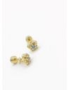 ARETES RODIO MARCA XUPING MICROCIRCONES /YSX