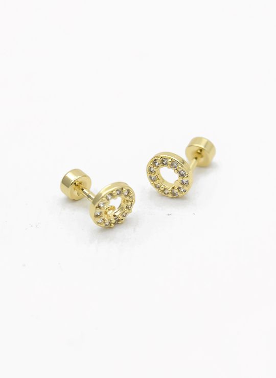 ARETES RODIO MARCA XUPING MICROCIRCONES /YSX
