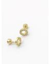 ARETES RODIO MARCA XUPING MICROCIRCONES /YSX