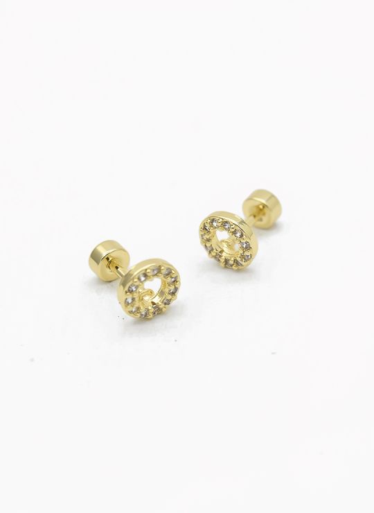 ARETES RODIO MARCA XUPING MICROCIRCONES /YSX