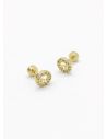 ARETES RODIO MARCA XUPING MICROCIRCONES /YSX
