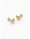 ARETES RODIO MARCA XUPING MICROCIRCONES /YSX