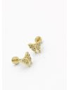 ARETES RODIO MARCA XUPING MICROCIRCONES /YSX