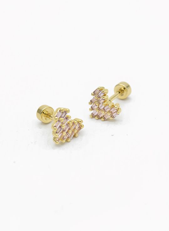 ARETES RODIO MARCA XUPING MICROCIRCONES /YSX