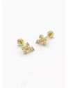 ARETES RODIO MARCA XUPING MICROCIRCONES /YSX