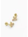 ARETES RODIO MARCA XUPING MICROCIRCONES /YSX