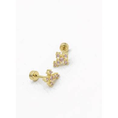 ARETES RODIO MARCA XUPING MICROCIRCONES /YSX