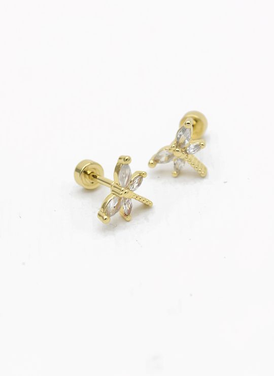 ARETES RODIO MARCA XUPING MICROCIRCONES /YSX