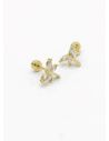 ARETES RODIO MARCA XUPING MICROCIRCONES /YSX
