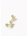 ARETES RODIO MARCA XUPING MICROCIRCONES /YSX
