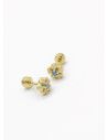 ARETES RODIO MARCA XUPING MICROCIRCONES /YSX