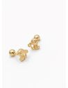 ARETES RODIO MARCA XUPING MICROCIRCONES /YSX
