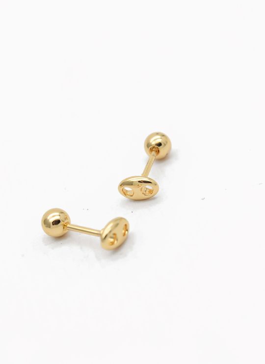 ARETES RODIO MARCA XUPING MICROCIRCONES /YSX