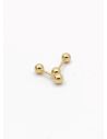 ARETES RODIO MARCA XUPING MICROCIRCONES /YSX
