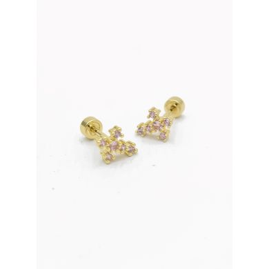 ARETES RODIO MARCA XUPING MICROCIRCONES /YSX