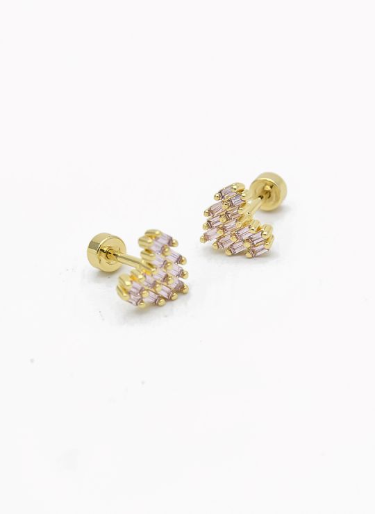 ARETES RODIO MARCA XUPING MICROCIRCONES /YSX