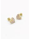 ARETES RODIO MARCA XUPING MICROCIRCONES /YSX